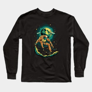 Skater Astronaut Long Sleeve T-Shirt